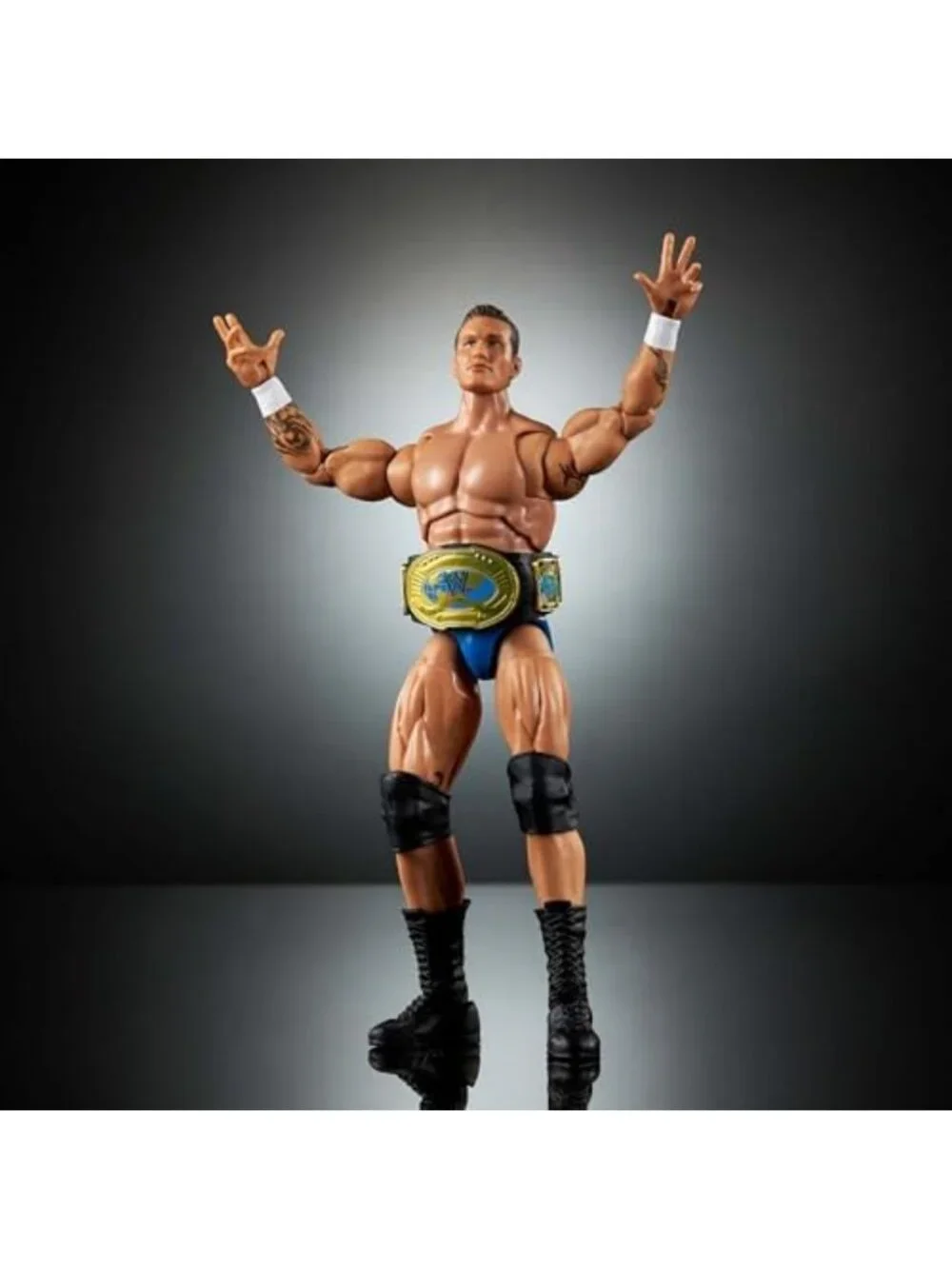 Ultimate Edition 6-Inch WWE Action Figure Set with Accessories, Swappable Heads